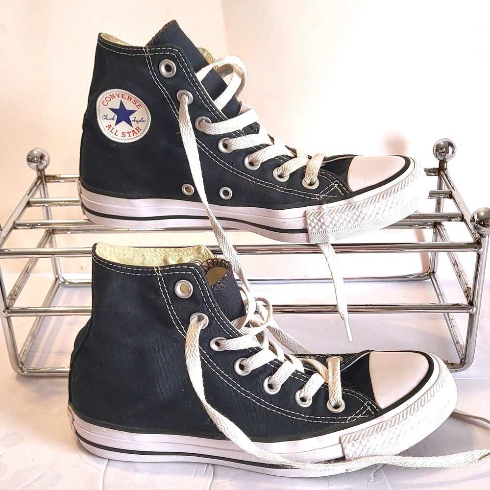 Converse Unisex Chuck Taylor All Star High Top M9160 Black Canvas Size 6W 4M
